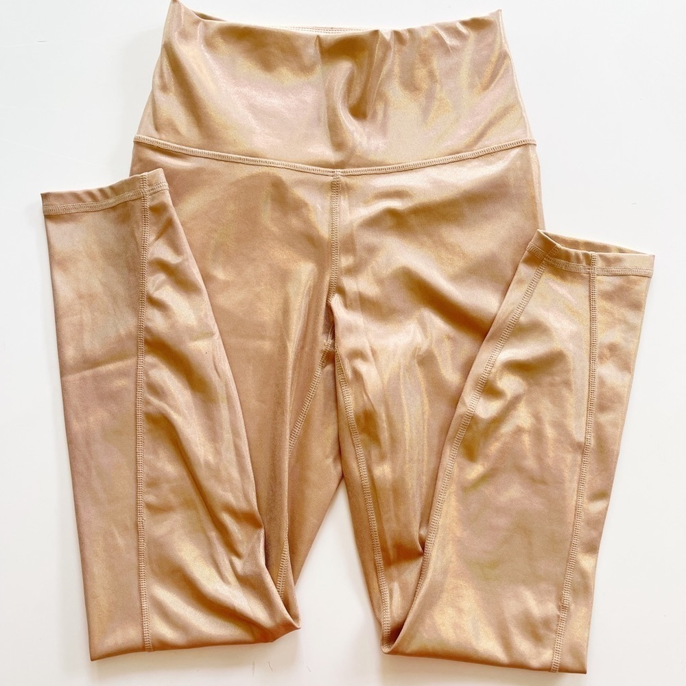 Fabletics Iridescent Desert 7/8 Luxe Legging + Gia Bra SET - Picture 9 of 10